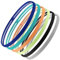 Hemiks 6 cerchietti per capelli da uomo, 6 colori, fascia elastica per ragazzi, sport, antiscivolo, per bambini, per yoga, calcio, jogging