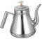BESTonZON Teekessel Metall- Kaffeemaschine Herd Edelstahl-Wasserkrug Teekannenwärmer Teekannen Für Losen Tee Edelstahl-Teebehälter Wasserkocher Mit Sieb Pfeife
