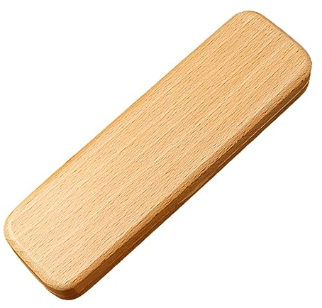 STOBOK Federmäppchen Aus Holz Einzelstift-displayhalter Tragbarer Stift-organizer Einzelstifthalter Aus Holz Behälter Für Aquarellstifte Holzstift Student Kugelschreiber Bleistift Hölzern
