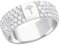 JOOP! Damen-Damenring 925er Silber 66 Zirkonia 58 Silber 32013231