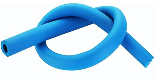Rot/Blau 1,8 m Isolierschlauch, Schaumstoffschlauch flexibel, Wärmedämmung wasserdichte Rohrisolierung, leicht zu schneiden, Rohrisolierung Schaumstoffrohr für den Innen- und Außenbereich (Farbe: