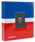 Leuchtturm 368643 TCG Album Pro Small - mit 20 Hüllen für 160 Sport Trading Cards Sammelkarten - Hardcover blau-weiß-rot
