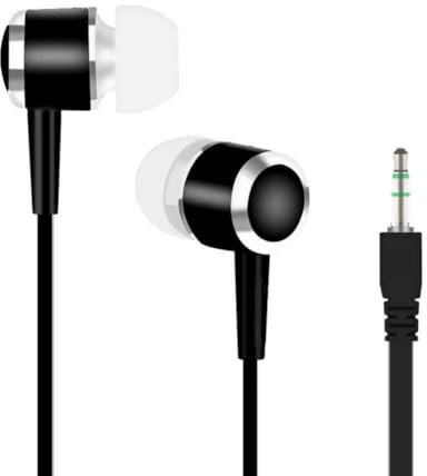 Universal Earphones Subwoofer MP3 Mobile Phone Sound Stereo Wire Earplugs Crystal