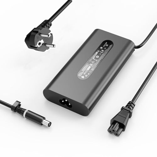240W 180W GaN Laptop-Ladegerät für Dell Alienware 15 17 R1 R2 R3 R4 R5 M15 M17 M11X M14X M17X M18X G5 G7 Precision 7710 7540 M6400 M6500 M6700 M6800 M4300 DA240PM200 AC-Netzteil Adapterkabel