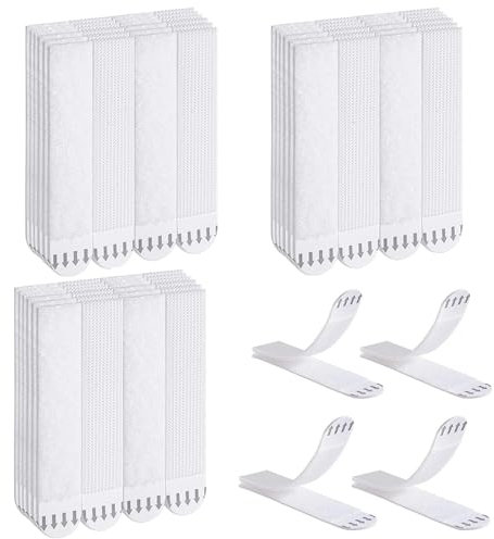 36 Pairs(72 Strips) Picture Hanging Strips, Large Picture Hanging Strips Heavy Duty, Photo Frame Stickers for Wall,Hanging Picture Without Nail,Damage Free Adhesive Poster Refill Mounting Strips