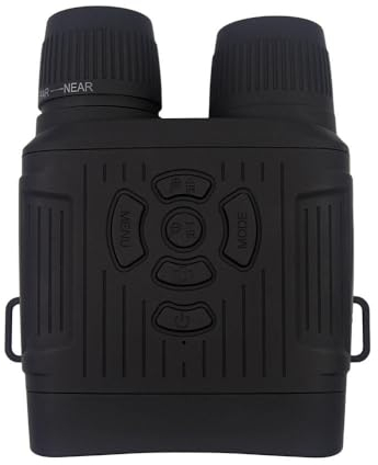 Nachtsichtgerät für Jagd Vogelbeobachtung Camping, 4K 36MP HD Digital Infrarot Fernglas mit 10X Digitalzoom, 300M Reichweite, 2000mAh Wiederaufladbar, inkl. 32GB - Profi Outdoor Ausrüstung