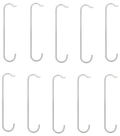 Adrosstoller 10Pcs Bicycles Chain Removal Tool Stainless Steels Bicycles Chain Hooks Connecting Repair Tool for Mountain Road Bicycles