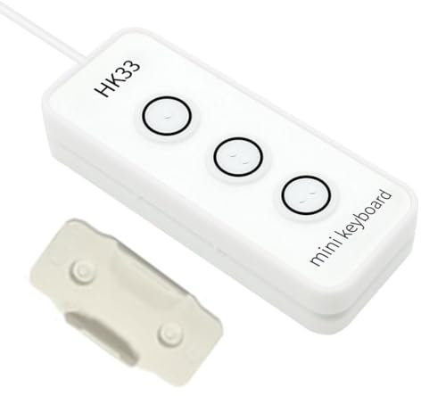 CPAOWEHF Keypad USB Macro Programming Key USB Connection Keyboard with Braille for Working and Gaming Portable Keypad
