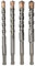 Masonry Drill Bits 16mm Hammer Drill Bits for Heavy-Duty Brick, Concrete and Stone Drilling, 16mm Drill Bit