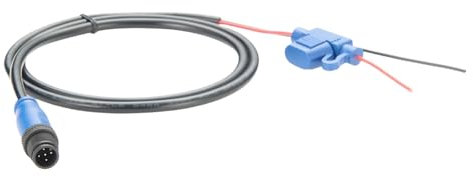 Cavo di alimentazione NMEA 2000 di grado marino con fusibile in linea impermeabile M12 5 pin connettore maschio N2K cavo di alimentazione backbone per reti Lowrance Simrad B&G Navico Garmin (1 m)