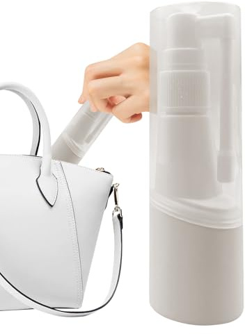 Biniveil Travel Size Spray Bottle,Rotating Nose Medicine Atomizer - Portable Fine Mist Spray Bottles 50ml for Hiking Travel Camping Trip Airplane Salon Beauty