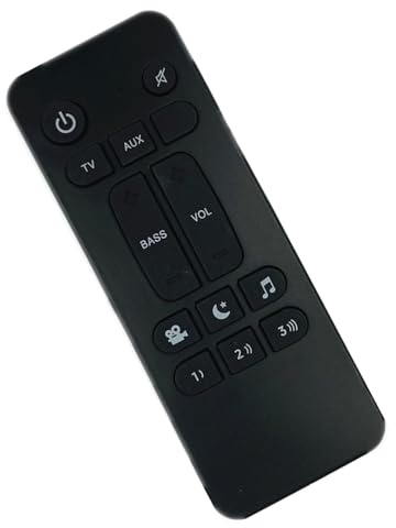 YiQinzcxg Universals Fernbedienung Für SoundBar RE6214/1-Modelle Werkzeuglose Installation Ergonomisches Design Fernbedienung Für SoundBar