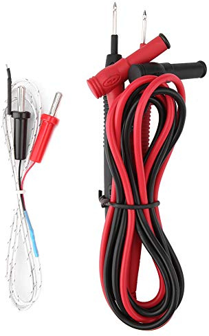 Saluaqui Tester di Tensione Multimetro Unit T UT89XD Multimetro Digitale NVC con Test della Temperatura Misurazioni della Corrente Ad Alta Tensione Ampio Display LCD Funzione Au to Ideale per