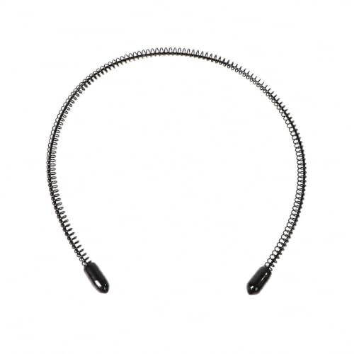 Männer Slicked Zurück Stirnband, Outdoor Sports Mode Zopf Haarband/Kein Gemälde-schälen Metall Kopf Schnalle Clip für Herren langes Haar, Braid und andere Frisuren - Kleiner Frühling