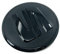 Seat 5F0103940 Logo Zeichen Motorabdeckung Emblem Motorraum Abdeckung Aufkleber, schwarz