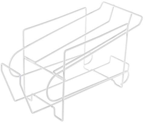 Venus valink 2 Tier Steel Can Storage Rack, Stackable Can Rack Tin Beer Drinks Beverage Dispenser Storage Stand Can Holder Organiser Self for Kitchen Fridge Refrigerator Dinning Cabinet Pantry
