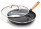 GreenPan Hudson Healthy Poêle à frire en céramique anti-adhésive avec couvercle Noir 28 cm