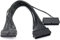Traovien Câbles SATA, double bloc d'alimentation 24 broches pour carte mère ATX 18 AWG – 0,3 m
