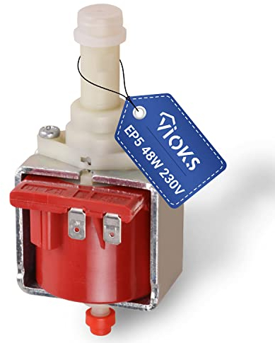 VIOKS Pompe à expresso Ulka EP5 48 W 230 V de rechange pour pompe à jacuzzi 481236018581 – Pompe à café et pièces de rechange pour machine à café Delonghi