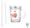 Xfeyaqlo Tasse à Lait Enfant avec Paille, Tasse de Lait pour Enfants, Tasse Enfants avec Paille Silicone, Résistant à la Chaleur pour Micro-Ondes, 400ml, (Dinosaure/Poisson/Cheval) (Poisson)