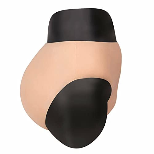 Yuewen Silicone Briefs Can Pee and Inserted for Man or Women Drag Queen Crossdresser Transgender Cosplay