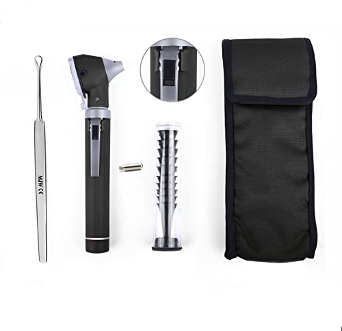 Mini otoscopio de fibra óptica y examen de diagnóstico médico ENT otoscopio CE aprobado