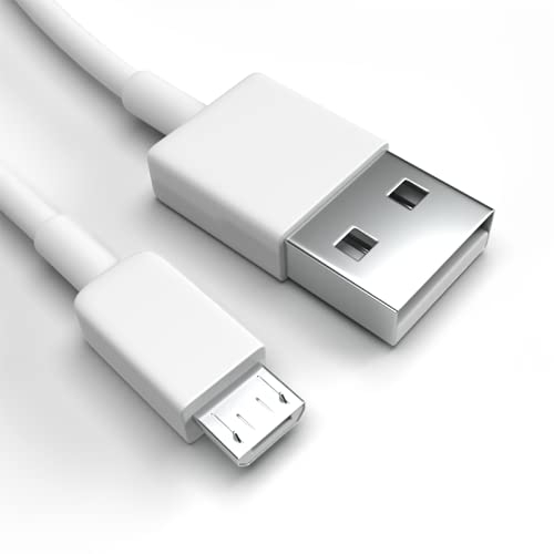 Justcom Micro-USB Ladekabel für Caterpillar CAT S42 Weiß 50 cm Handy Schnellladekabel Datenkabel