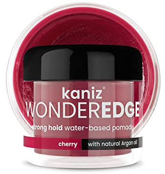 Kaniz Wonder Edge Pomade auf Wasserbasis, 120 ml, Rot