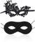 2er-Pack Paar-Abschlussball-Masken, 1 Phönix-Muster, 1 schwarzer, klassischer Stil sexy, elegante Party, Venedig, Karneval, Halloween, Augenbinde, Mystery-Halbmaske Männer und Frauen (Kombination B)