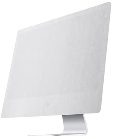 Adecuado para Apple 21 pulgadas todo en uno cubierta de pantalla de computadora de 27 pulgadas cubierta de protección contra el polvo (27 pulgadas plateado)