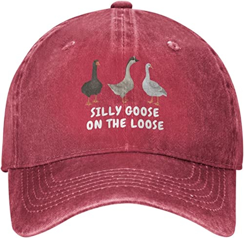 Hut Silly Goose On The Loose Hat Herren Baseballmützen Lustige Mütze