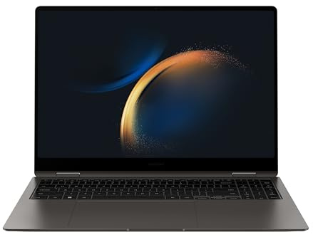 Samsung Galaxy Book3 Pro 360 Wi-Fi Laptop 16.5 Inch Intel Core Processor 16GB RAM 512GB Storage Graphite Enterprise Edition