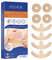 1/2/3Box Silicone Scar Sheets Silicone Scar Sheets For Breast 8 Pack Breast Reduction After For Scar Removal Sheets 4 Areola Soft Strips 4 Sheets (3Box)