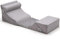 Multigot 6PCS Bed Wedge Pillows, Orthopedic Incline Cushion System with Headrest, Memory Foam Wedge Raised Pillow for Reading Sleeping