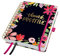 SIGEL J5600 Spiralkalender 2025 A5, Jolie Flower Love, Hardcover, Gummiband, Stiftschlaufe, Einstecktasche, 2 Zeichenbänder, 240 Seiten, vegan, Buchkalender, Terminplaner