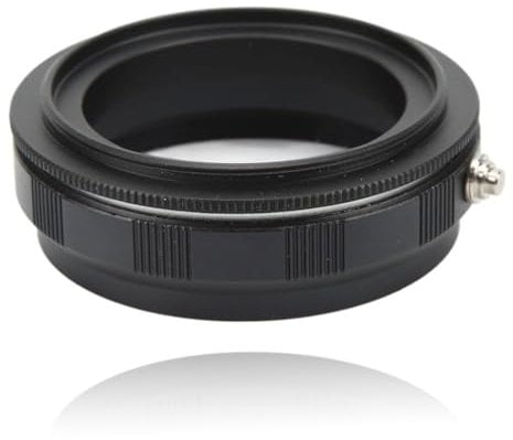 Beufee 52mm Macro Reverse Ring Camera Mount Adapter, Macro Reverse Adapter Ring Lens Protection Ring Back Cover for F AI AF Mount Cameras