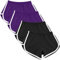 Keepink Yoga-Shorts, legere Sport-Shorts, Fitnessstudio, Workout, Lounge, Shorts, Delfin, Laufen, athletische Shorts, elastisch, hohe Taille, schnell trocknende Shorts für Tanz, Yoga, Laufen, 4 Stück,