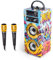 Trendix - Karaoke Infantil Golden Star | Altavoz Karaoke | Regalos Comunion Niño | Altavoz con Microfono, Bluetooth, Radio FM, USB, SD | Karaoke 2 Microfonos Infantil | Karaoke para Niños Y Niñas |