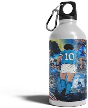 Borraccia Termica Tifoso Napoli Napoletano Misura 23x11 in Ceramica Sublimatica (DIEGO10)