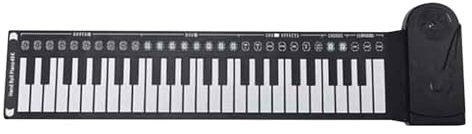 Piano roulant pour, clavier de piano enroulable |. Clavier de musique pliable électrique portable S Board |. Clavier de piano de voyage sensible à 49 touches, Claves