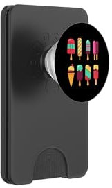 Eiscreme Popsicle Creamsicle Eclair PopSockets PopWallet für MagSafe