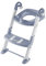 Kidskit Toilettentrainer 3in1, 3-farbig - Babytoilettentrainer - Toilettentrainer - Babyleiter - Babytreppe - Kinderwcsitz - Kindertoilettentrainer - verstellbar - blau