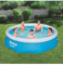 OISE ART STORE Trade Shop - Piscina Gonfiabile Fast Set Rotonda 305x76cm Predisposta per Pompa Filtro 57266 -
