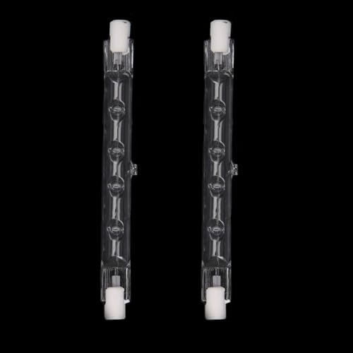 UGEFKMQ 1PCS Halogenstäbe Linear R7S 189mm 1000W 230V R7S T3 Linear J189 Birne Dimmbar Für Landschaftsleuchten, Stehleuchten