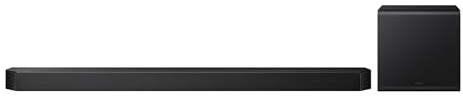 SAMSUNG HW-Q810GF Q-Series - Soundbar a 5.1.2 canali per TV, subwoofer senza fili da 6,5, Dolby Atmos e DTS:X, SpaceFit Sound Pro, Q-Symphony [Versione Tedesca] (Ricondizionato)