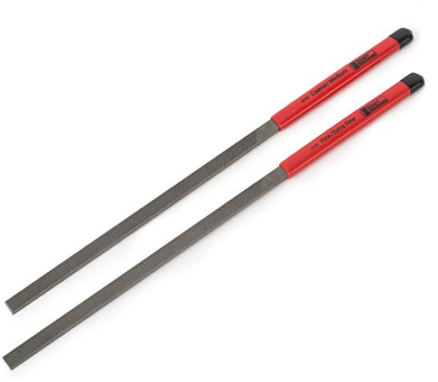 StewMac Set de 2 Limas para Cejuela y Silleta StewMac, para Luthería | Set de 2 Limas para Cejuela y Silleta StewMac, para luthería y guitarras profesionales. Garantía de calidad StewMac para uso.