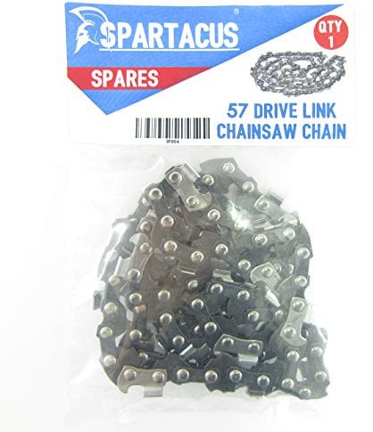 Spartacus Replacement Lawn Mower Chainsaw Chain 3/8 x 0.43 x 57 Drive Links Fits Bosch AKE 40S 1800W