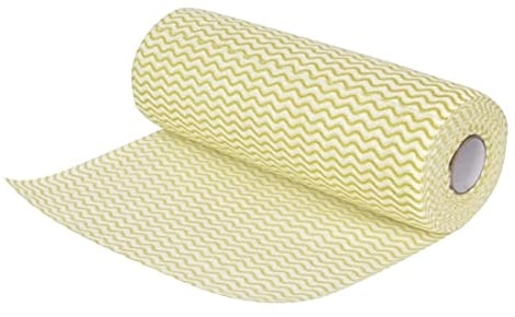 Jantex Non Woven Cloths Yellow (Roll 100)