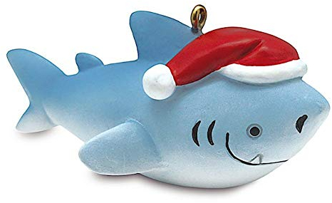 Hawaiianischer Hai Mano Niuhi Weihnachts-Siegel, Dekoration für den Strand, 2017