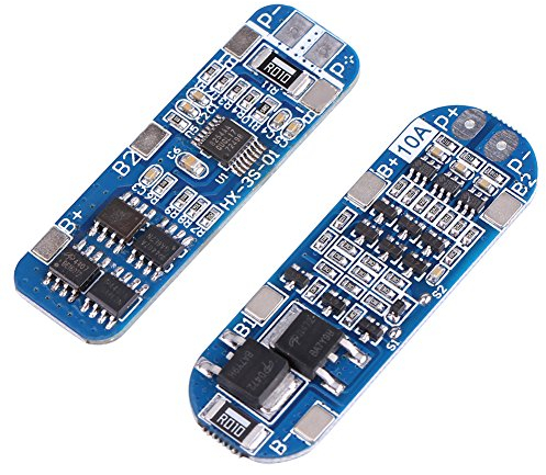 Lithium Batterie Schutzplatine 3S PCB 11,1 V 12 V 12,6 V mit Wiederherstellung Maximaler Übergangsstrom 10A-13A